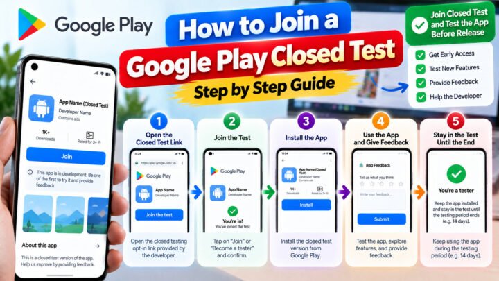 How to Join a Google Play Closed Test