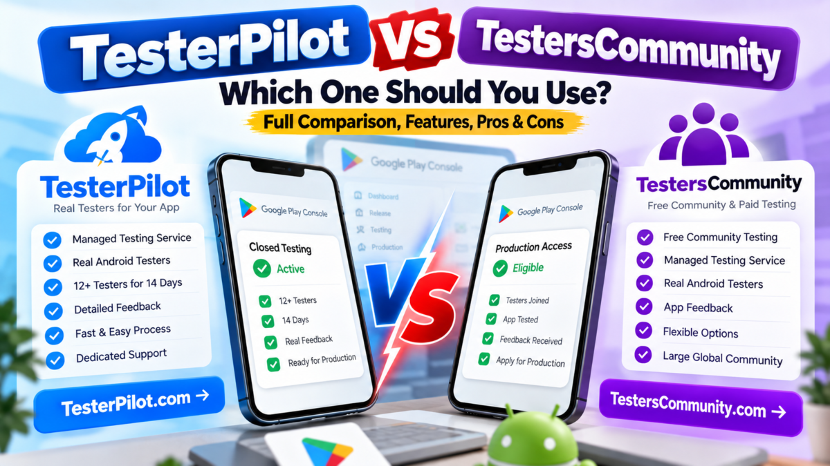TesterPilot vs TestersCommunity Which One Should You Use
